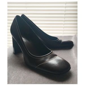 👛 90s Vintage Nine West Brown Leather Pumps 8M